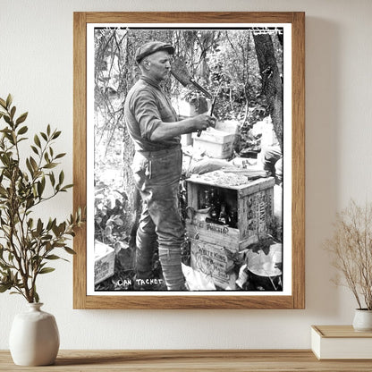 Historic Dan Tachet Print, Vintage Art