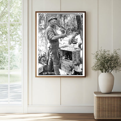 Historic Dan Tachet Print, Vintage Art