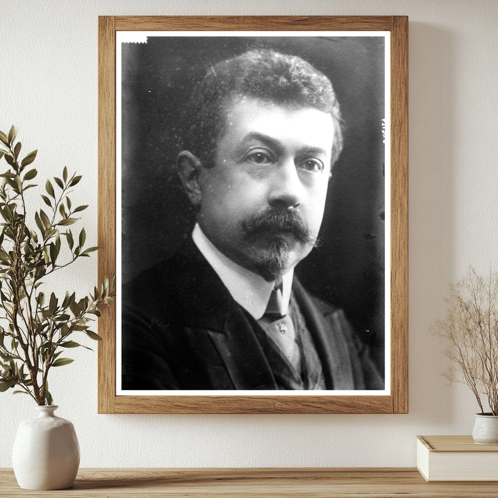 Historic Paul Painlevé Print, Vintage Art