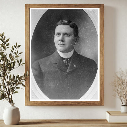 Historic Frank Dwyer Print, Vintage Art