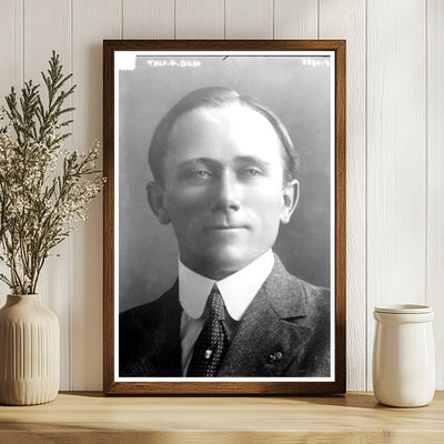 Early 20th-Century Portrait of Theo. G. Bilbo