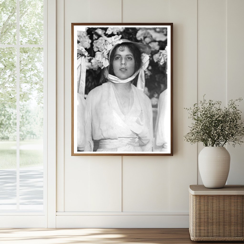 Historic Mrs. Jay Gould Print, Vintage Art