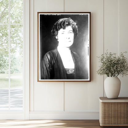 Historic Mrs. Wm. Henry Hays Print, Vintage Art