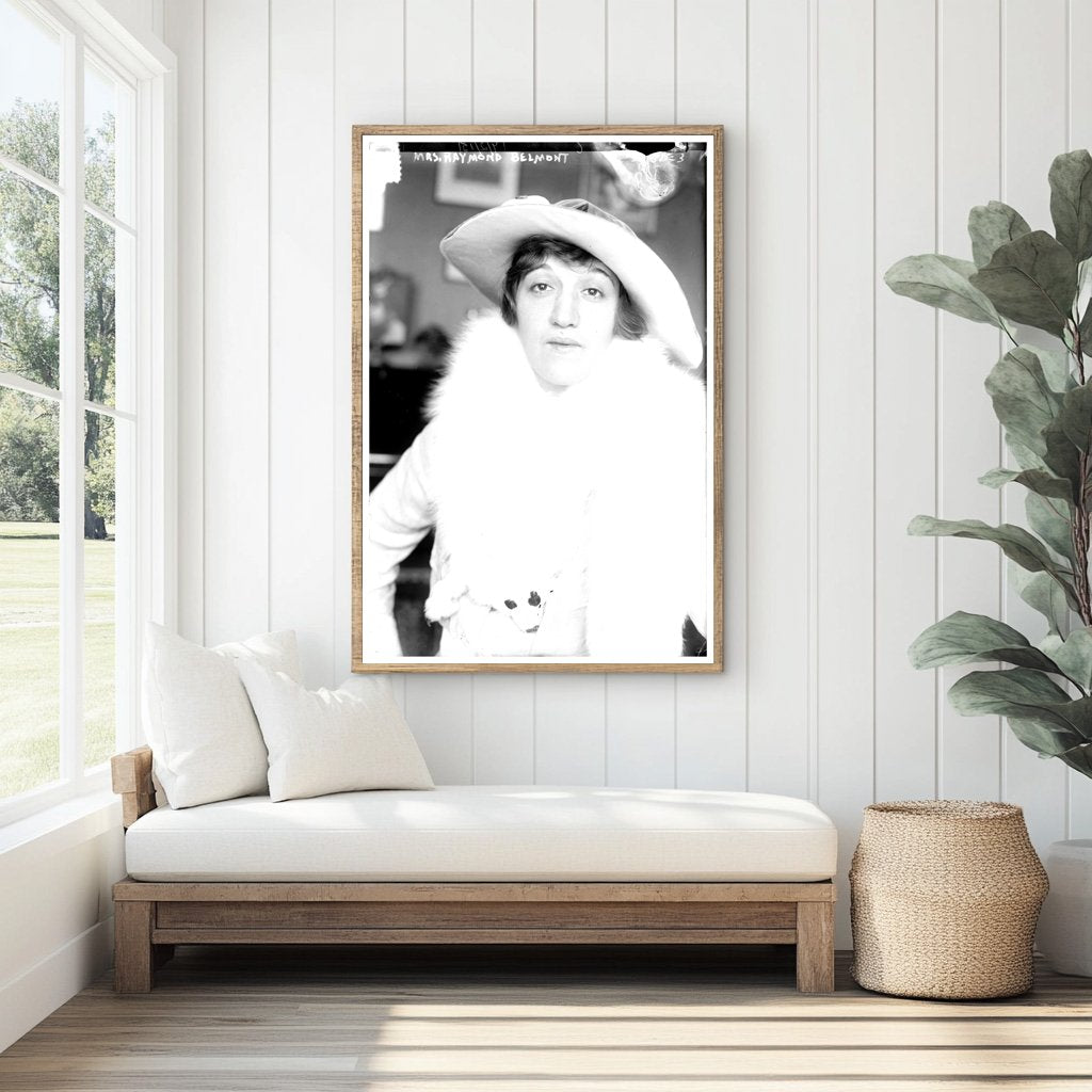 Elegant Mrs. Raymond Belmont, Early 1910s Portrait