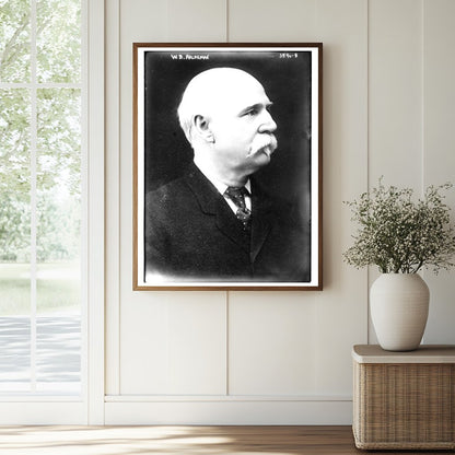 Historic W.B. Haldeman Print, Vintage Art