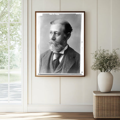 Historic Geo. W. Ware Print, Vintage Art