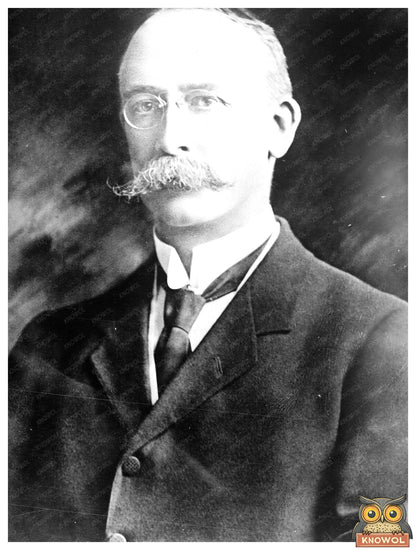 Historic Prof. A.G. Webster Print, Vintage Art