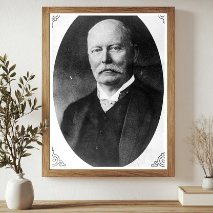 Historic Dr. Delbrück Print, Vintage Art