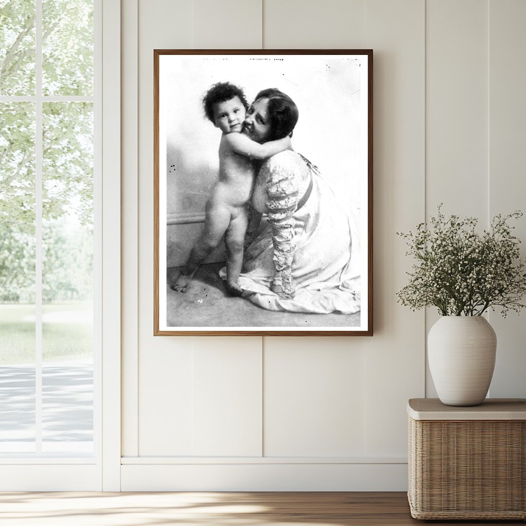 Historic Virginia Myers and Mrs. Jerome Myers Print, Vintage Art