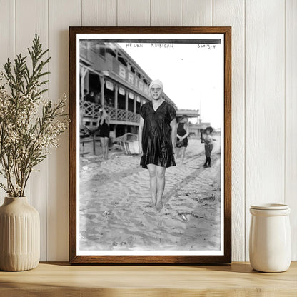 Vintage Portrait of Helen Rubican, 1910-1915