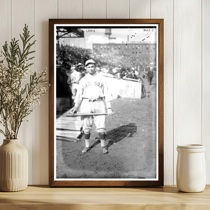 1915 Red Sox: Historic Moment of Lewis at Bat