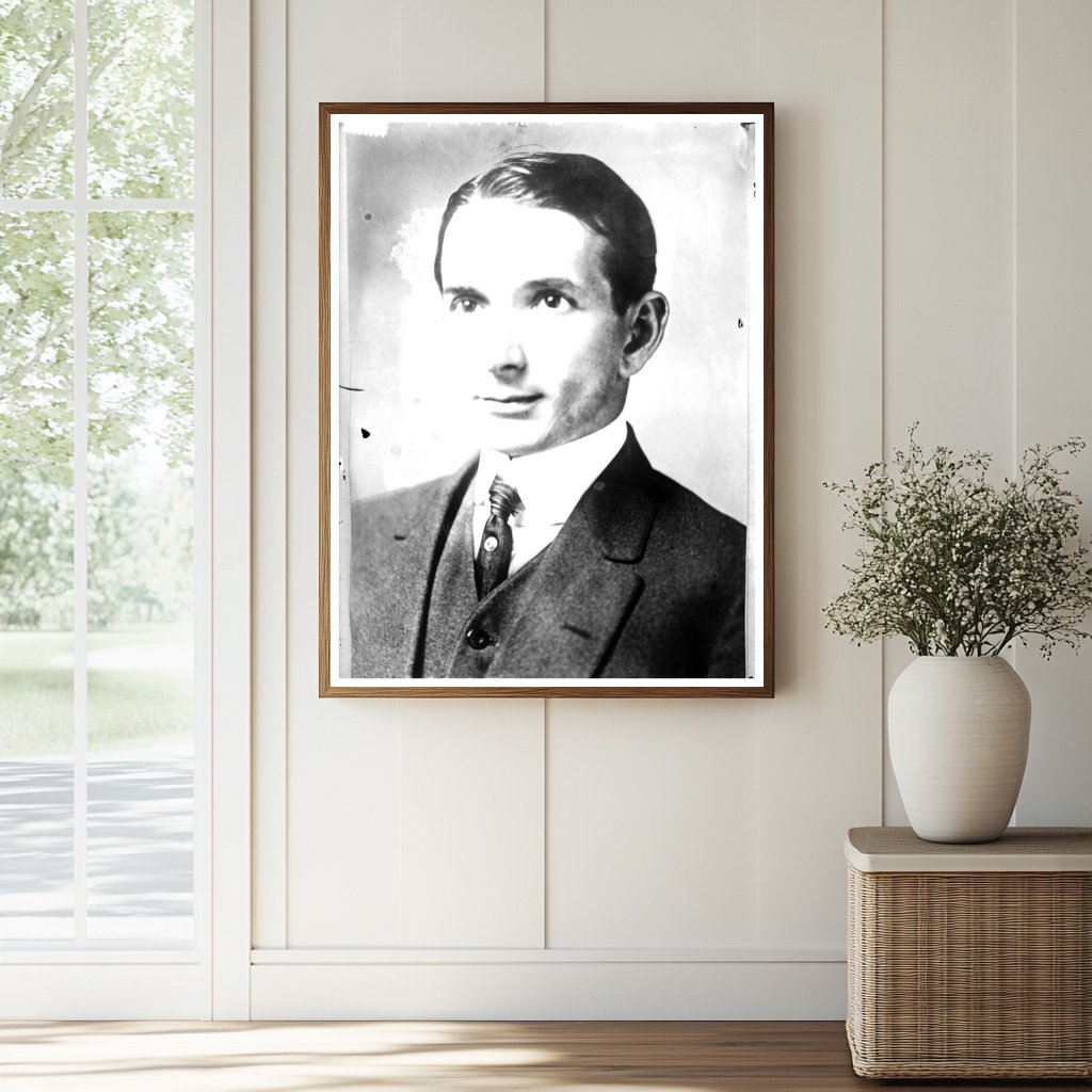 Historic Hervey S. Moore Print, Vintage Art