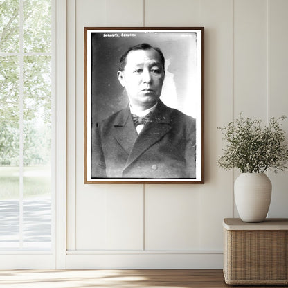 Historic Masakata Senkgoku Print, Vintage Art