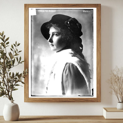 Historic Marie of Anhalt Print, Vintage Art
