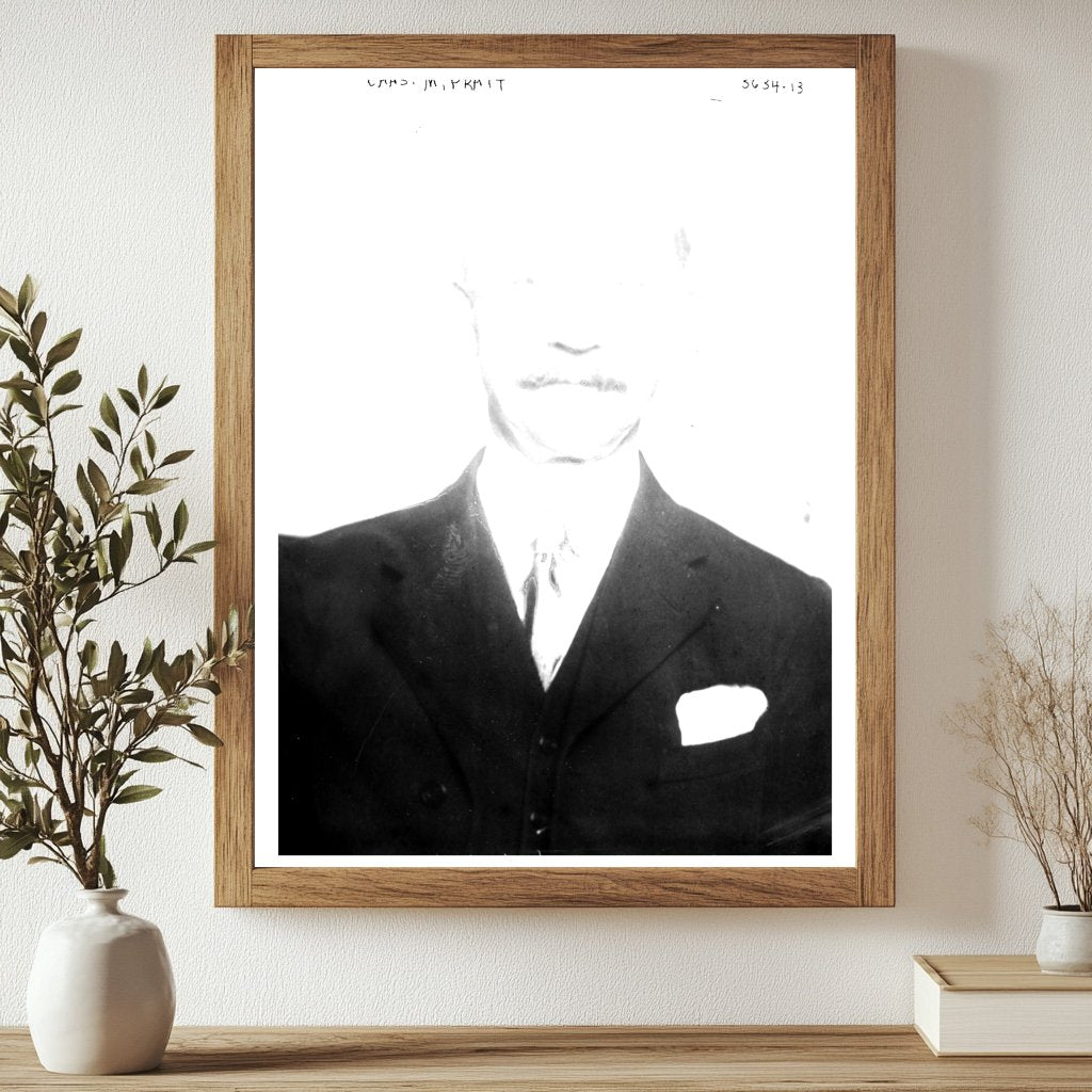 Historic Chas. M. Pratt Print, Vintage Art