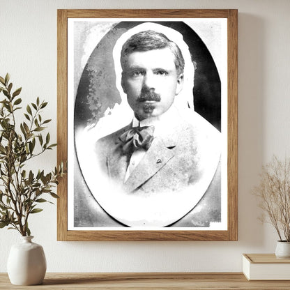Historic Lawrence Addicks Print, Vintage Art