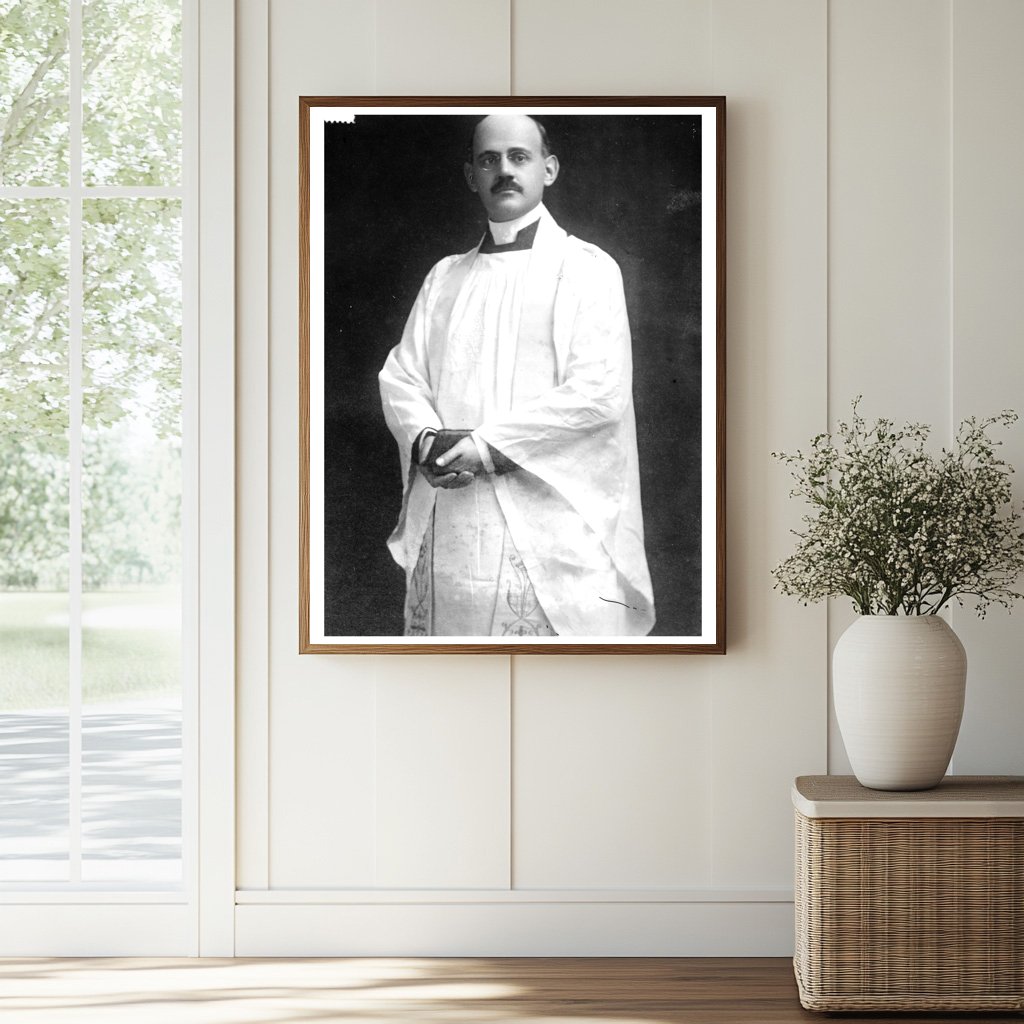 Historic Rev. Herbert Scott Smith Print, Vintage Art