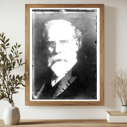 Historic Thos. Hunter (Dead) Print, Vintage Art