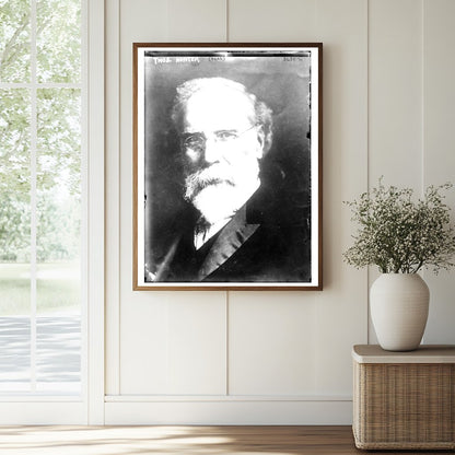 Historic Thos. Hunter (Dead) Print, Vintage Art