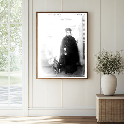 Historic Berlin Night Watch Print, Vintage Art