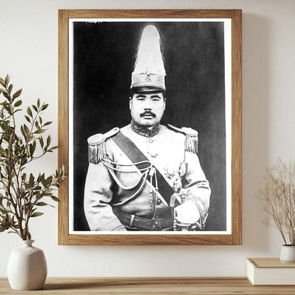 Historic Feng Yu Hsiand Print, Vintage Art