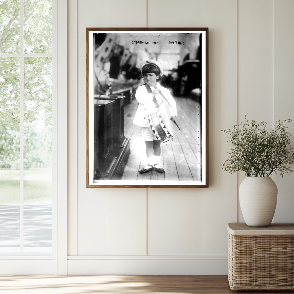 Historic Czarewitch, 1909 Print, Vintage Art