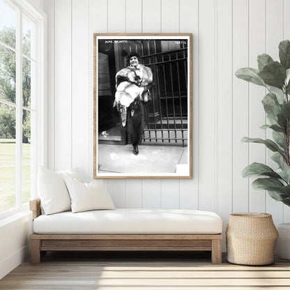 Elegant Portrait of Mme. Cajetti, 1915