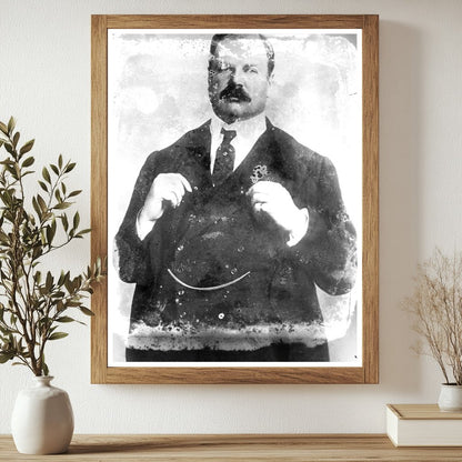Historic Earl of Derby Print, Vintage Art