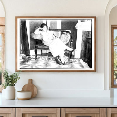 Portrait of Ida Cajetti - A 1915 Era Icon