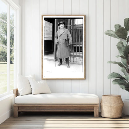 Vintage Portrait of J. Heythekker, Early 1910s