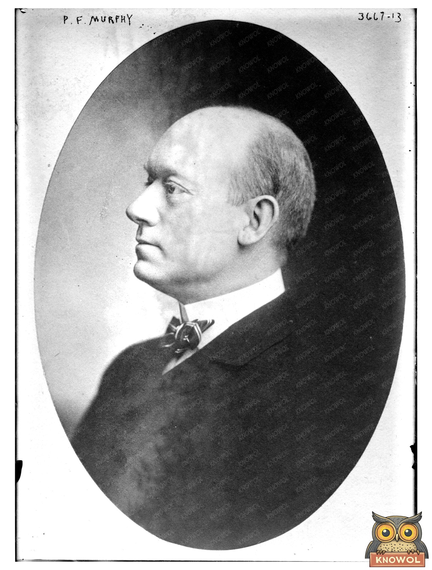 Historic P.F. Murphy Print, Vintage Art