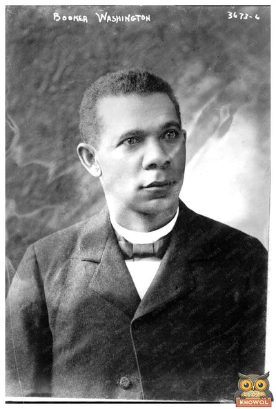 Booker T. Washington: Pioneering Educator Portrait