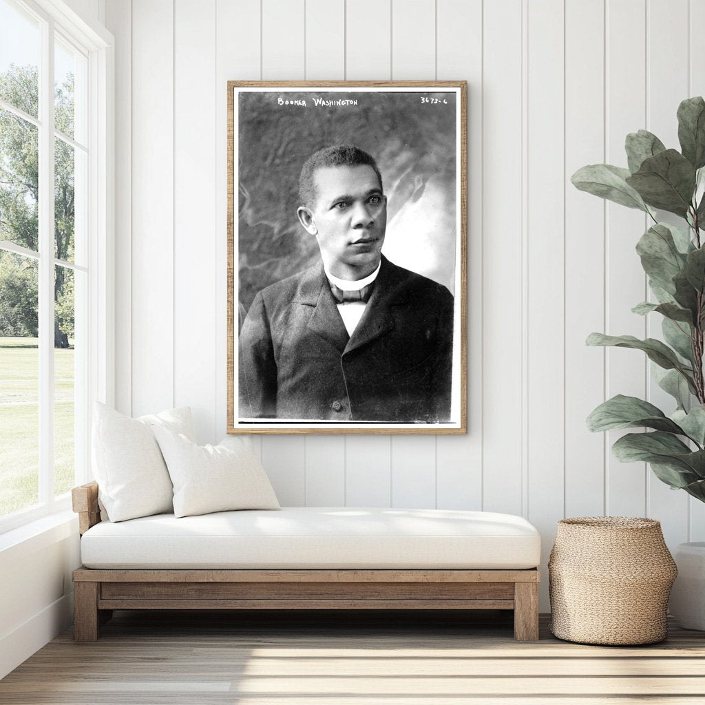 Booker T. Washington: Pioneering Educator Portrait