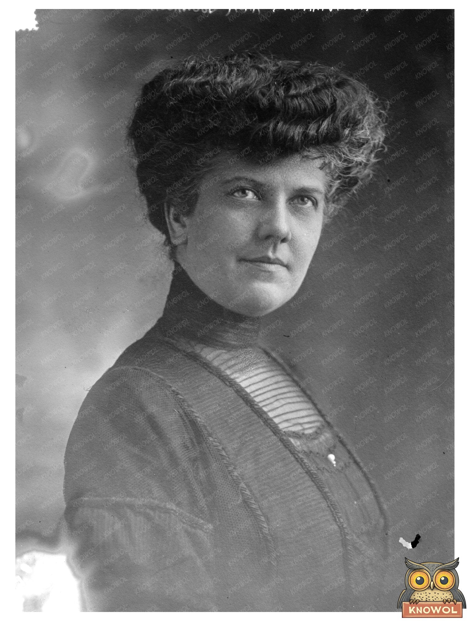 Historic Mrs. F.H. Gillett Print, Vintage Art