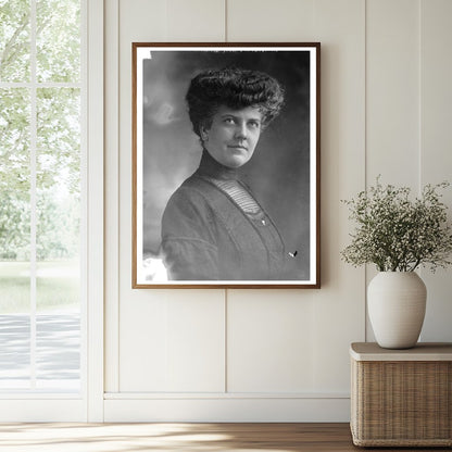 Historic Mrs. F.H. Gillett Print, Vintage Art