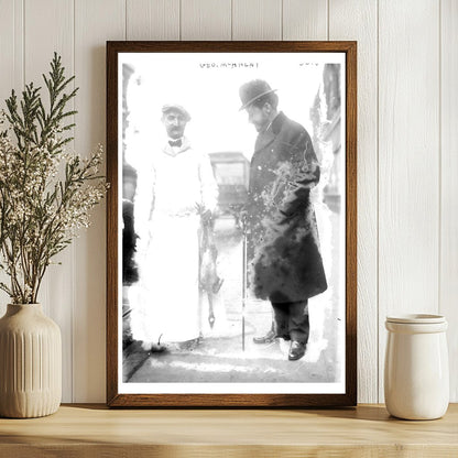 New York Political Icon Geo. McAneny, 1910s Vintage