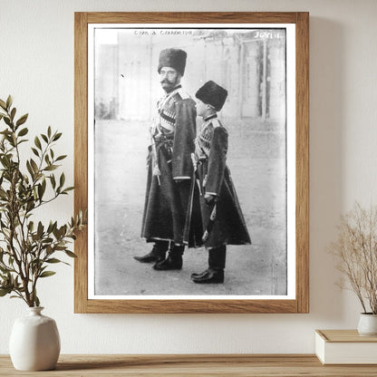 Historic Czar & Czarewitch, 3/16/17 Print, Vintage Art