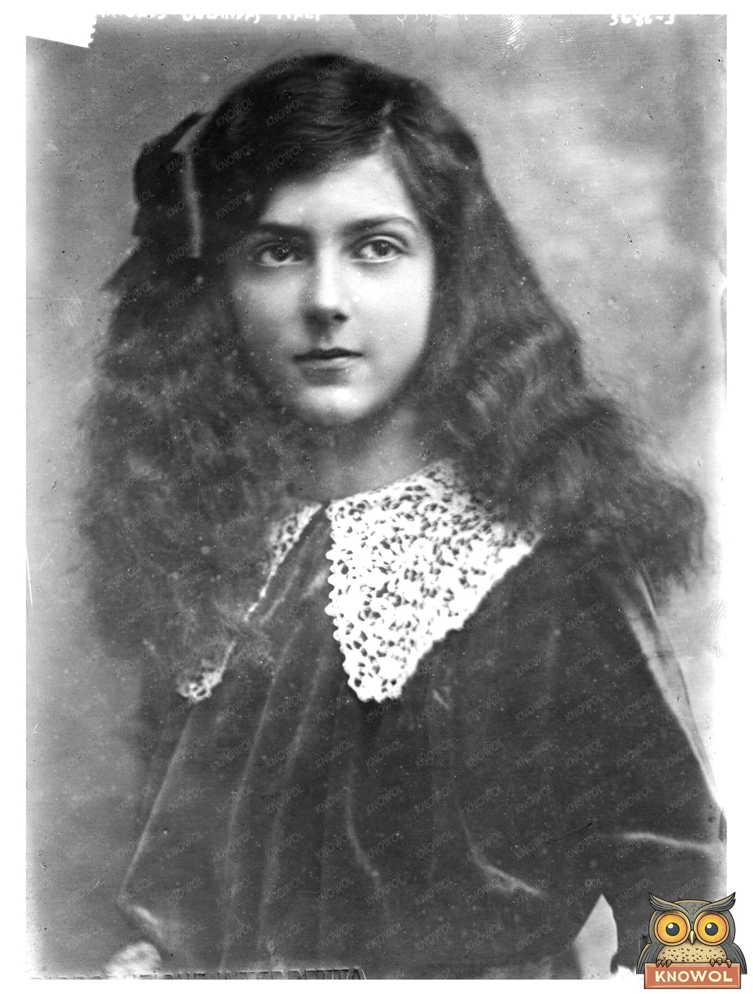 Historic Princess Jolanda [i.e., Yolanda], Italy Print, Vintage Art
