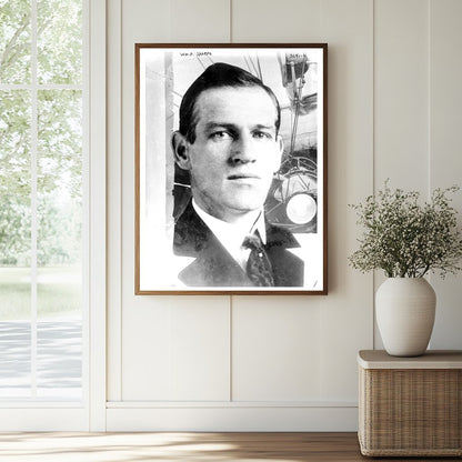Historic Wm. A. Sharpe Print, Vintage Art