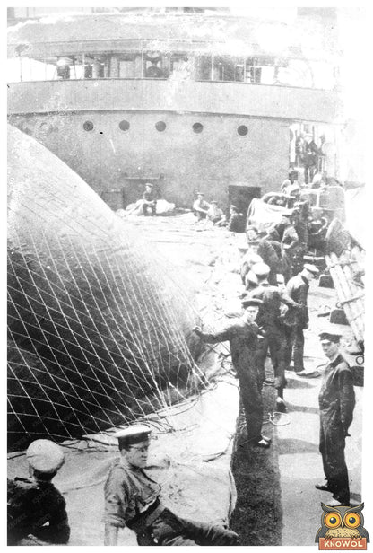 1910s British Balloon Ship: Aerial Reconnaissance Era