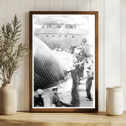 1910s British Balloon Ship: Aerial Reconnaissance Era