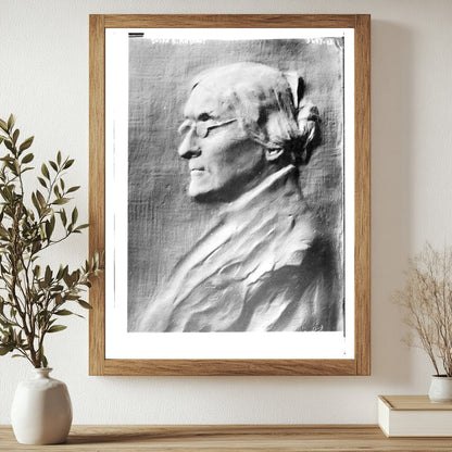 Historic Susan B. Anthony Print, Vintage Art