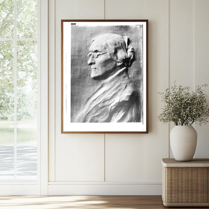 Historic Susan B. Anthony Print, Vintage Art