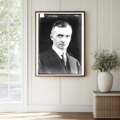 Historic J.C. Schwegel Print, Vintage Art
