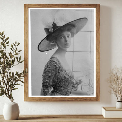 Historic Virginia Mackay-Smith Print, Vintage Art