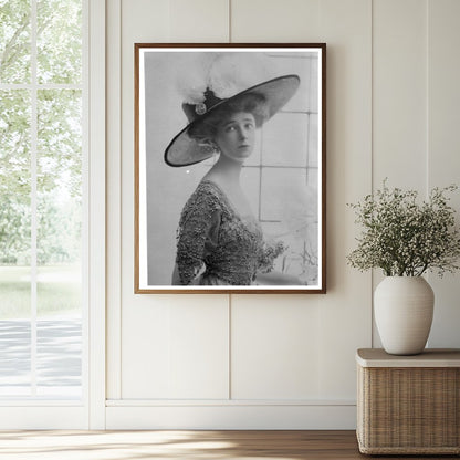 Historic Virginia Mackay-Smith Print, Vintage Art