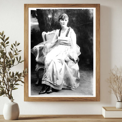 Historic Madge Lesher Print, Vintage Art
