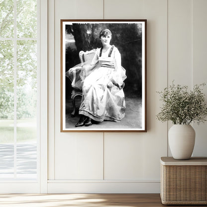 Historic Madge Lesher Print, Vintage Art