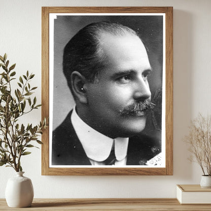 Historic M. De Laval Print, Vintage Art
