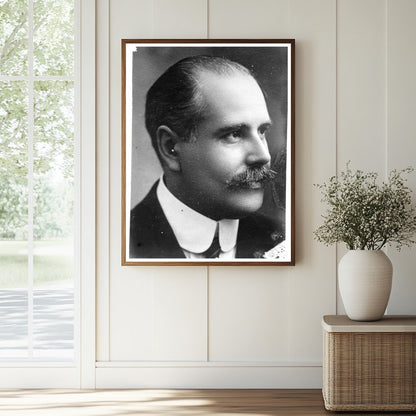 Historic M. De Laval Print, Vintage Art
